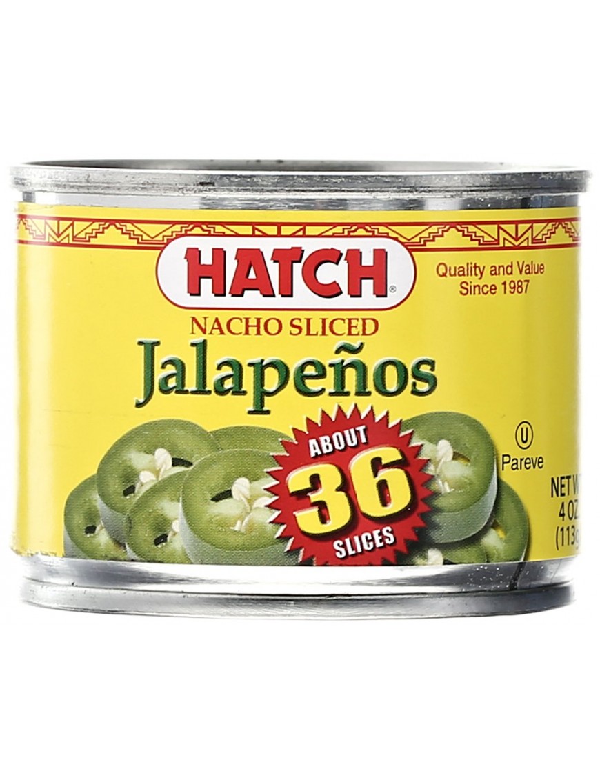 Hatch Farms, Inc. Sliced Jalapenos (12x4OZ ) $11.85