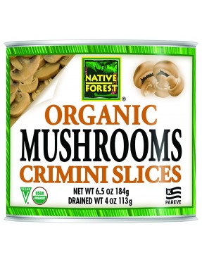 Native Forest Organic Sliced Crimini Mushroomss (12x7Oz)