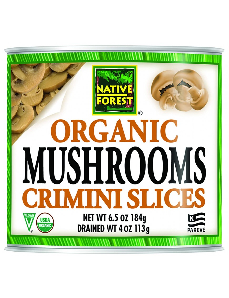 Native Forest Organic Sliced Crimini Mushroomss (12x7Oz)