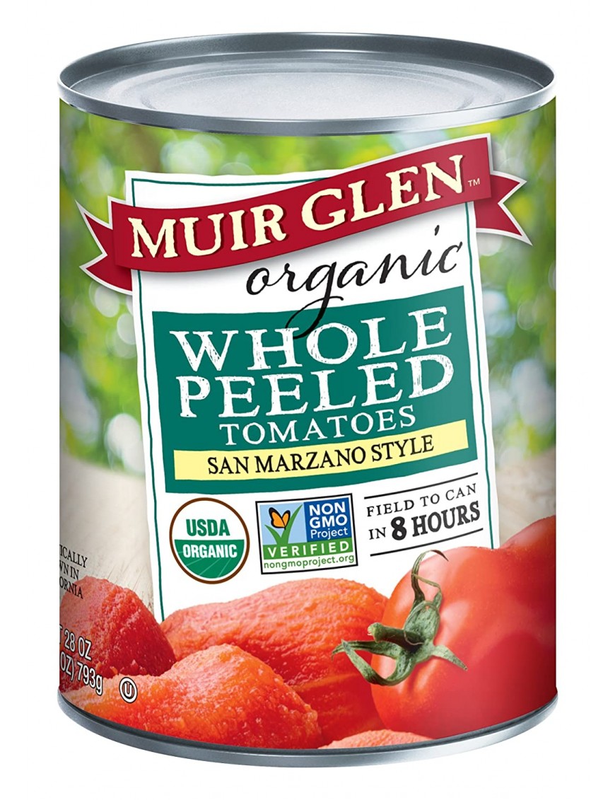 Muir Glen Whole Peeled Plum Tomato (12x28 Oz)