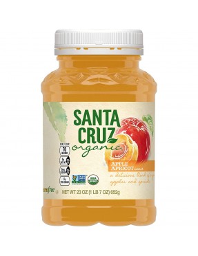 Santa Cruz Apricot Applesauce (12x23 Oz)