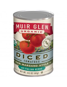 Muir Glen Diced Italian Tomato (12x14.5 Oz)