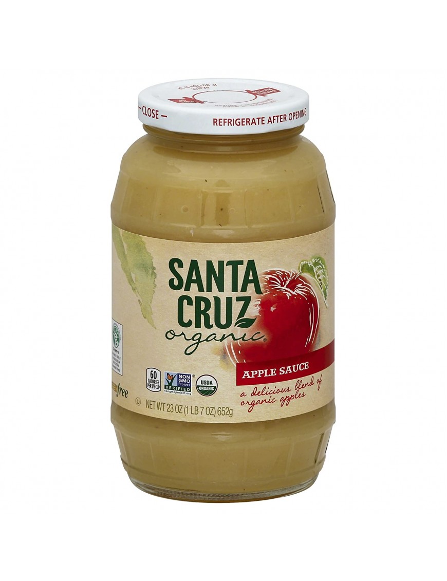 Santa Cruz Applesauce (12x23 Oz)