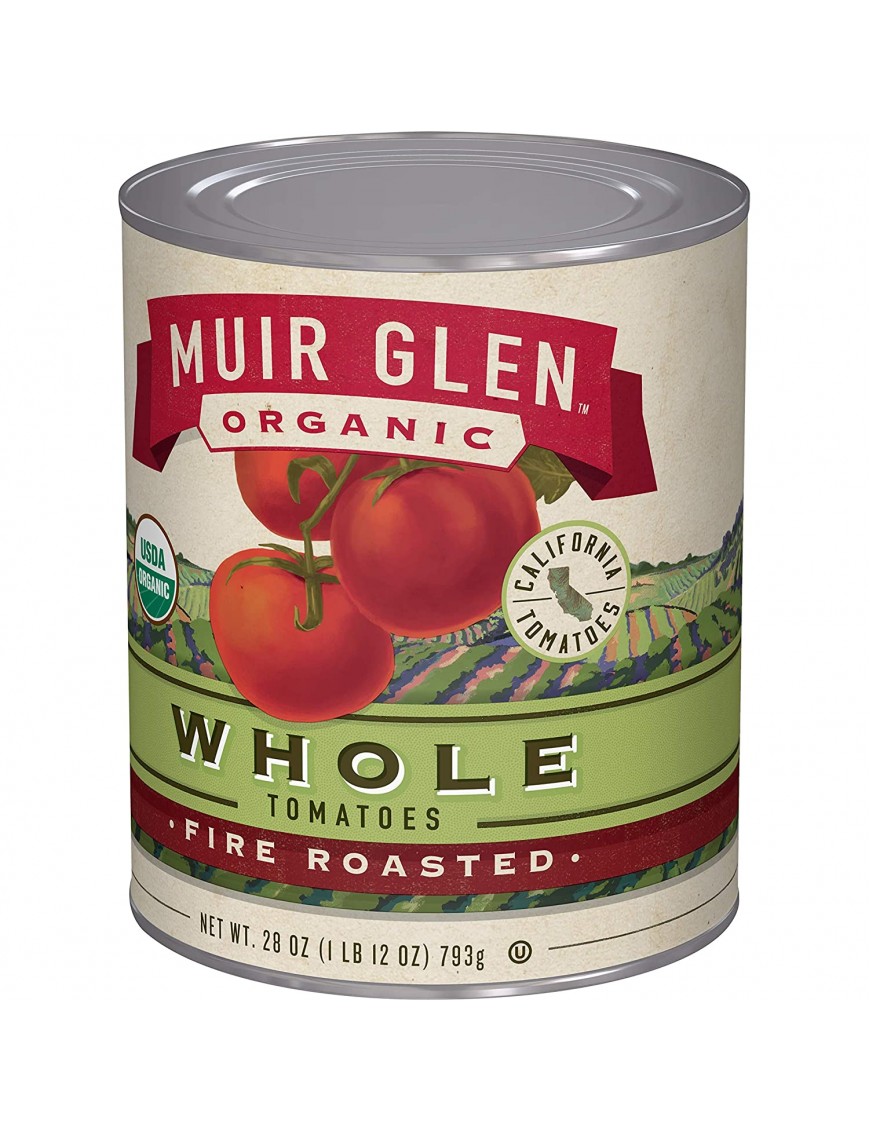 Muir Glen Whole Fire Roast Tomato (12x28 Oz)