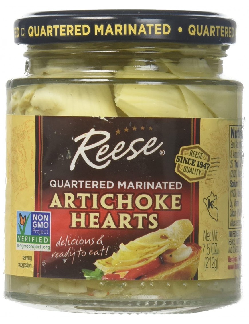 Reese Marinated Artichokes Hearts (12x7.5Oz)