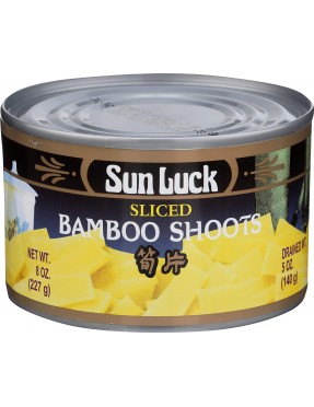 Sun Luck Sliced Bamboo Shoots (12x8 Oz)