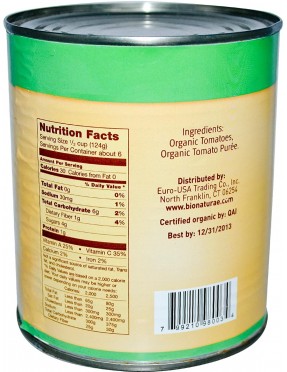 Bionaturae Crushed Tomatoes (12x28.2 Oz)