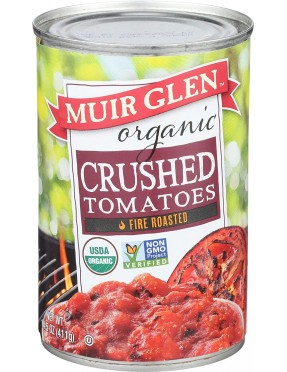 Muir Glen Crushed Fire Roasted Tomato (12x14.5 Oz)