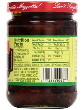 Mezzetta Sun Ripened Dried Tomatoes In Olive Oil (6x8Oz)