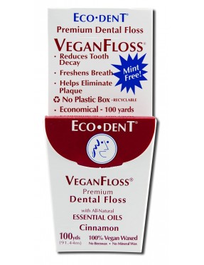 Eco-Dent Cinnamon GentleFloss Vegan (6x100 YD)