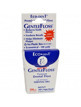 Eco-Dent Gentle Floss Dental Floss (6x100 YD)