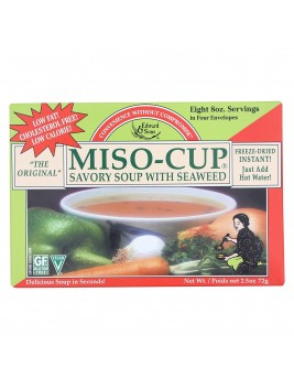 Edward & Sons Miso-Cup With Seaweed (12x2.5 Oz)