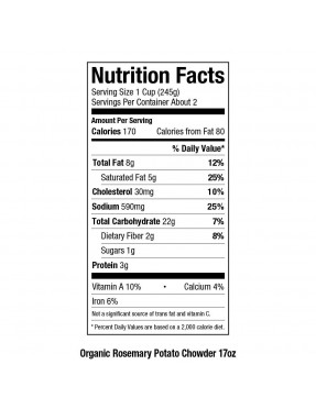 Pacific Natural Foods Rosemary Potato Chewdr (12x17OZ )