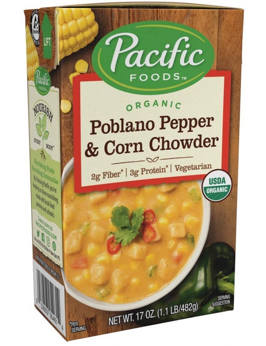 Pacific Natural Foods Ppr/Corn Chewdr (12x17OZ )