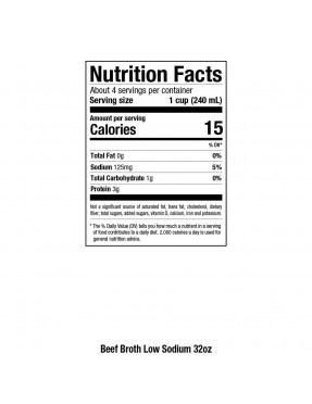 Pacific Natural Foods Ls Beef Broth (12x32OZ )