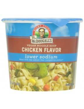 Dr. Mcdougall's Chicken Noodle Soup Cup Ls (6x1.4OZ )