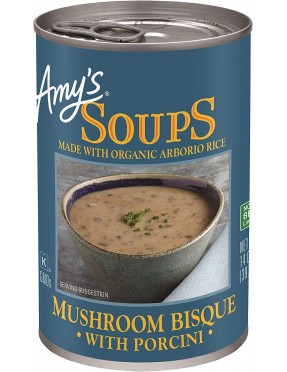 Amy's Mushroom Bisque w/Porcini (12x14OZ )