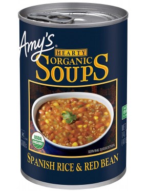 Amy's Spanish Rice/Red Bean Soup (12x14.7OZ )