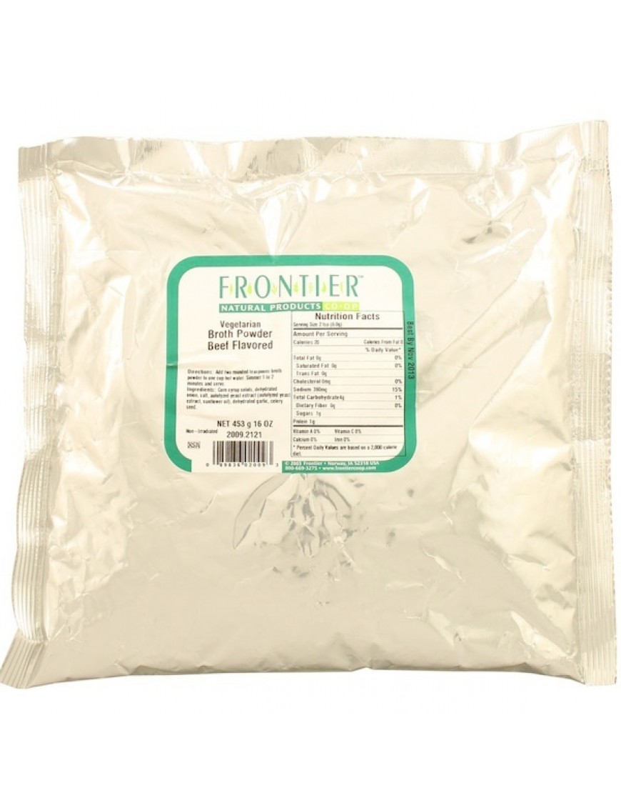 Frontier Beef Broth Powder (1x1LB )